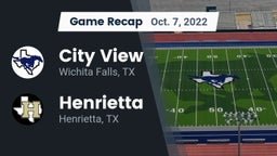 Recap: City View  vs. Henrietta  2022
