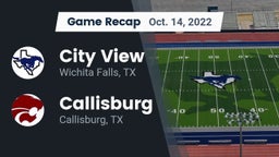 Recap: City View  vs. Callisburg  2022