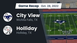 Recap: City View  vs. Holliday  2022