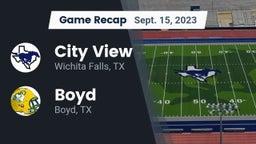 Recap: City View  vs. Boyd  2023