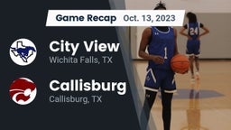 Recap: City View  vs. Callisburg  2023