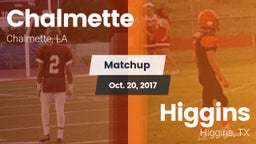 Matchup: Chalmette High vs. Higgins  2017