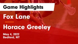 Fox Lane  vs Horace Greeley  Game Highlights - May 4, 2022