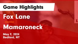 Fox Lane  vs Mamaroneck  Game Highlights - May 9, 2024