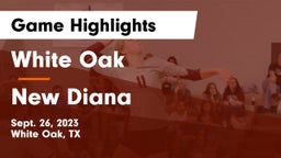 White Oak  vs New Diana  Game Highlights - Sept. 26, 2023