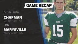 Recap: Chapman  vs. Marysville  2016