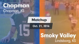 Matchup: Chapman  vs. Smoky Valley  2016