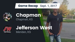 Recap: Chapman  vs. Jefferson West  2017