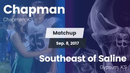 Matchup: Chapman  vs. Southeast of Saline  2017
