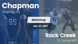 Matchup: Chapman  vs. Rock Creek  2017