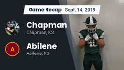 Recap: Chapman  vs. Abilene  2018