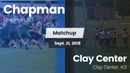 Matchup: Chapman  vs. Clay Center  2018