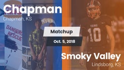Matchup: Chapman  vs. Smoky Valley  2018