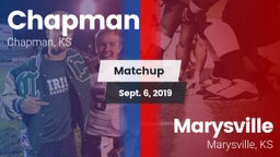 Matchup: Chapman  vs. Marysville  2019