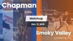 Matchup: Chapman  vs. Smoky Valley  2019