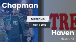 Matchup: Chapman  vs. Haven  2019
