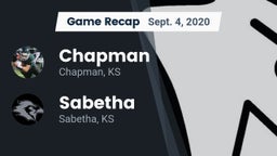 Recap: Chapman  vs. Sabetha  2020