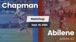 Matchup: Chapman  vs. Abilene  2020
