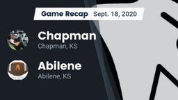 Recap: Chapman  vs. Abilene  2020