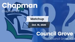 Matchup: Chapman  vs. Council Grove  2020