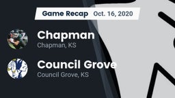 Recap: Chapman  vs. Council Grove  2020