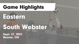 Eastern  vs South Webster  Game Highlights - Sept. 27, 2022