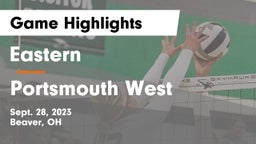 Eastern  vs Portsmouth West  Game Highlights - Sept. 28, 2023