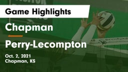 Chapman  vs Perry-Lecompton  Game Highlights - Oct. 2, 2021