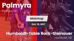 Matchup: Palmyra vs. Humboldt-Table Rock-Steinauer  2017
