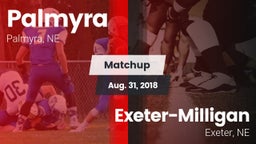 Matchup: Palmyra vs. Exeter-Milligan  2018