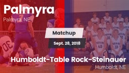 Matchup: Palmyra vs. Humboldt-Table Rock-Steinauer  2018