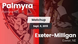 Matchup: Palmyra vs. Exeter-Milligan  2019
