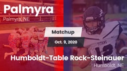 Matchup: Palmyra vs. Humboldt-Table Rock-Steinauer  2020