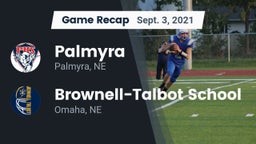 Recap: Palmyra  vs. Brownell-Talbot School 2021