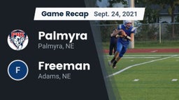 Recap: Palmyra  vs. Freeman  2021