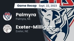 Recap: Palmyra  vs. Exeter-Milligan  2023
