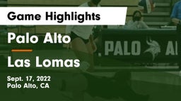 Palo Alto  vs Las Lomas Game Highlights - Sept. 17, 2022