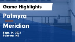 Palmyra  vs Meridian  Game Highlights - Sept. 14, 2021