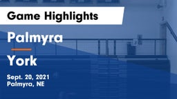 Palmyra  vs York  Game Highlights - Sept. 20, 2021