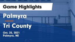 Palmyra  vs Tri County  Game Highlights - Oct. 25, 2021