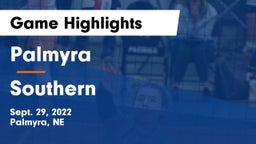 Palmyra  vs Southern  Game Highlights - Sept. 29, 2022