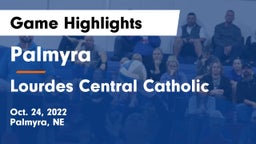 Palmyra  vs Lourdes Central Catholic  Game Highlights - Oct. 24, 2022