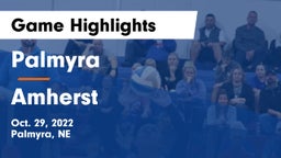 Palmyra  vs Amherst  Game Highlights - Oct. 29, 2022