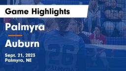 Palmyra  vs Auburn  Game Highlights - Sept. 21, 2023