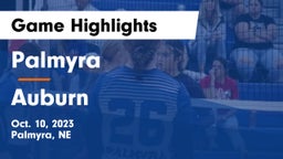 Palmyra  vs Auburn  Game Highlights - Oct. 10, 2023