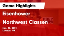 Eisenhower  vs Northwest Classen  Game Highlights - Jan. 18, 2021