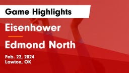 Eisenhower  vs Edmond North  Game Highlights - Feb. 22, 2024