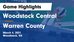 Woodstock Central  vs Warren County  Game Highlights - March 4, 2021