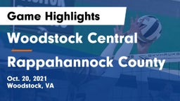 Woodstock Central  vs Rappahannock County  Game Highlights - Oct. 20, 2021