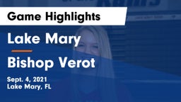 Lake Mary  vs Bishop Verot  Game Highlights - Sept. 4, 2021